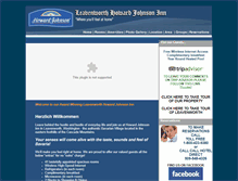 Tablet Screenshot of leavenworthhojo.com